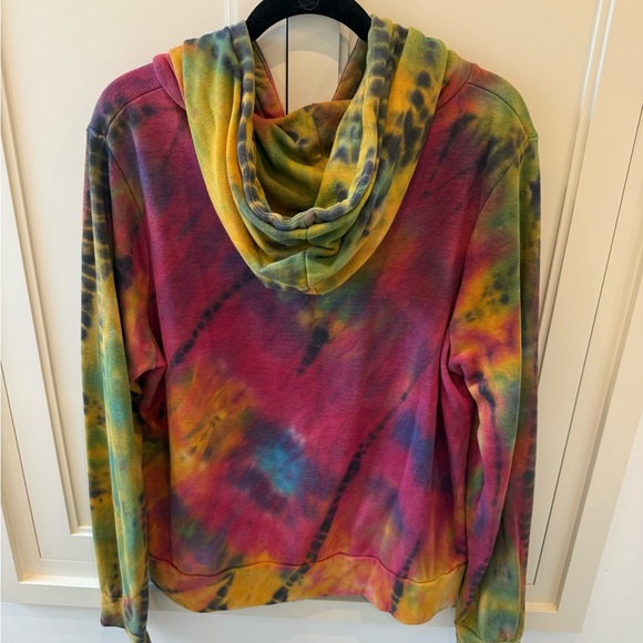 Unisex Aviator Nation Tie Dye Hoodie - Picture 2 of 4